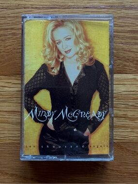 Mindy McCready "Ten Thousand Angels" Cassette Tape - Yellow Cover